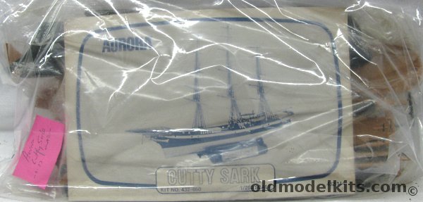 Aurora 1/260 Cutty Sark Clipper Ship - Bagged, 432-114 plastic model kit